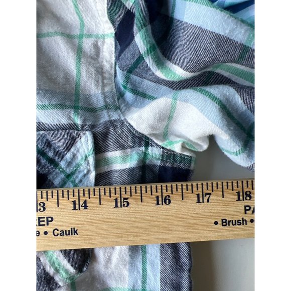 Old Navy Women's S Flannel Shirt Plaid Button Front Soft Winter Top - Picture 4 of 5